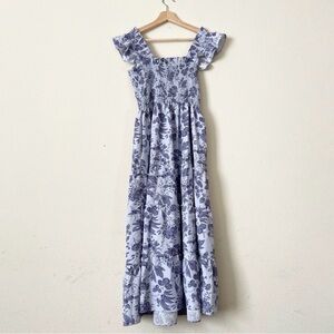 Hillhouse Ellie Nap Dress in Lilac Tonal